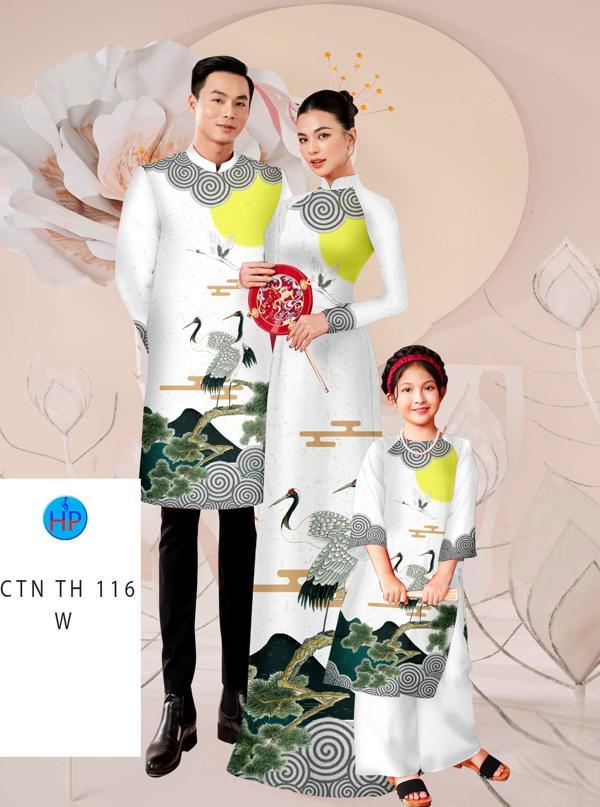 VẢI ÁO DÀI BÉ GÁI ĐẸP CTNTH 116