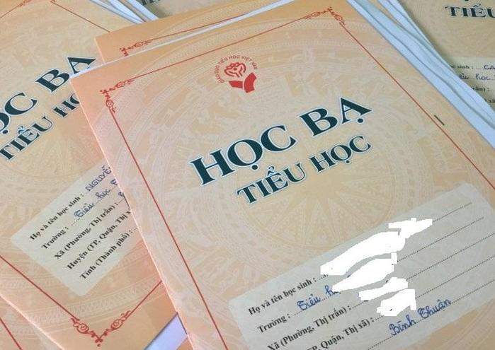 Mẫu học bạ tiểu học theo Thông tư 27 và hướng dẫn ghi học bạ tiểu học
