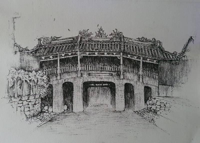 Gợi ý vẽ tranh di tích lịch sử Việt Nam đẹp và ý nghĩa